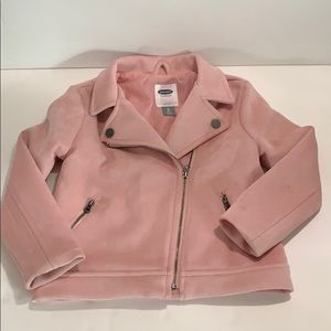 Old Navy Faux Suede Moto Jacket